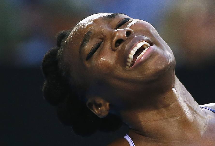 Venus recrimina sulla sconfitta nel primo set (Reuters)